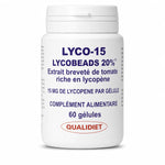 Lyco-15 flacon 60 gélules lycopène 15 mg Qualidiet supplément alimentaire