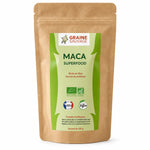 Maca bio en poudre 150g Graine Sauvage sachet kraft certification AB vegan