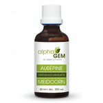 Macérat de bourgeons Aubépine Bio 50ml Alphagem - Flacon pipette verre ambré