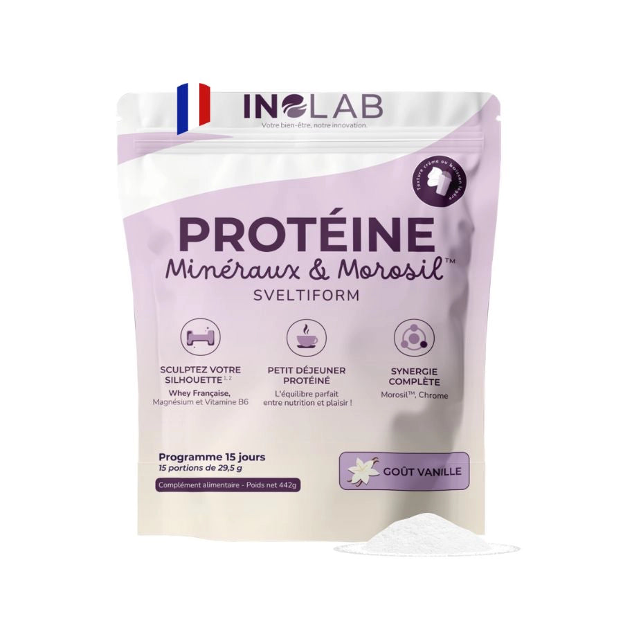 Un sachet de Sveltiform de 442 grammes de la marque Inolab