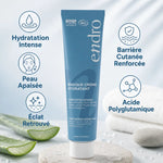 Masque crème hydratant Endro 75ml avec bénéfices : hydratation intense, peau apaisée, barrière cutanée renforcée