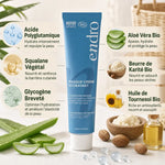 Masque crème hydratant Endro avec ingrédients naturels : aloé vera, beurre de karité et acide polyglutamique