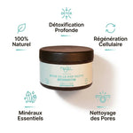 Masque Boue Mer Morte Najel 300g avec bénéfices: détoxification, régénération, nettoyage pores, minéraux naturels