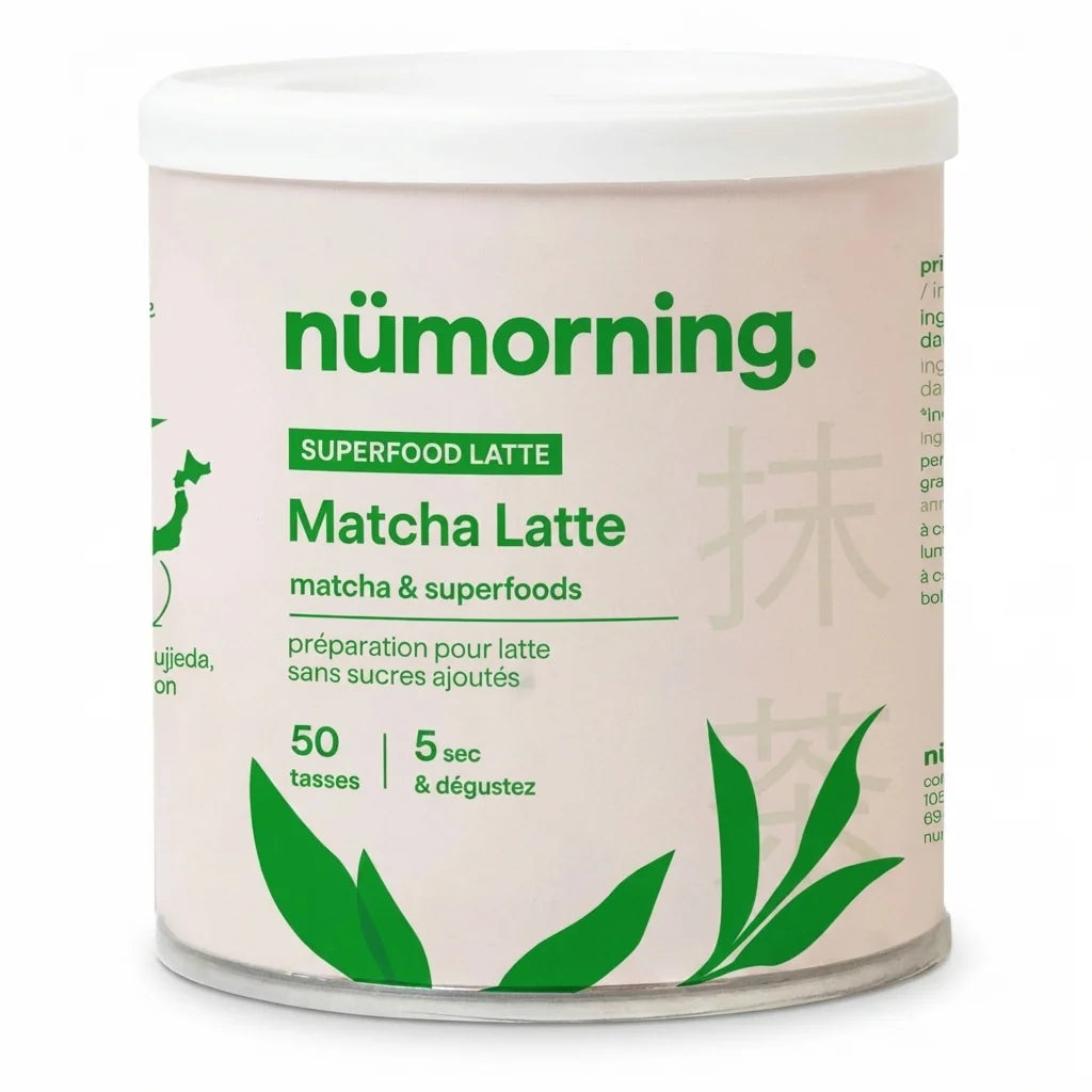 Matcha Latte bio nüMorning 125g - Poudre de thé vert superfood