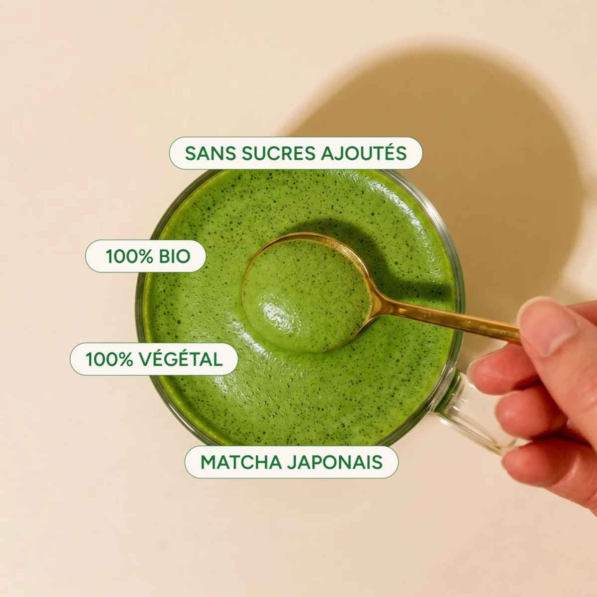 Les avantages du matcha latte numorning.