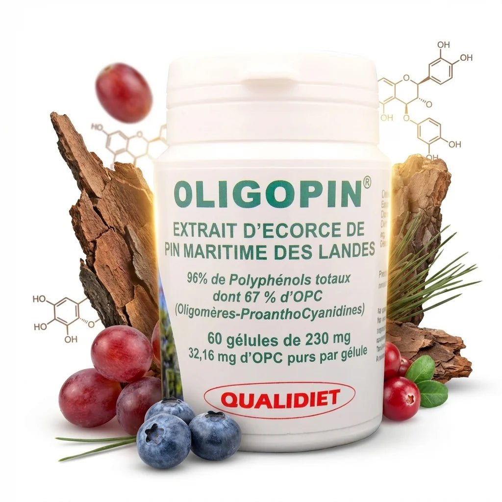 MAX OPC 50 supplément Vital Osmose avec écorce pin maritime et polyphénols antioxydants