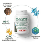 MAX OPC 50 complément alimentaire écorce pin maritime 60 gélules avec ingrédients antioxydants naturels