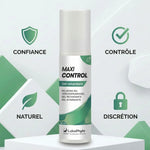 Maxi Control Labophyto gel retardant 60ml avec icônes bénéfices confiance contrôle naturel discrétion