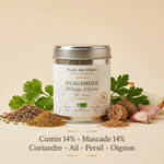 Mélange bio guacamole Place des épices 50g avec cumin, muscade et coriandre