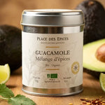 Mélange bio guacamole 50g Place des Épices avec avocat et citron vert frais