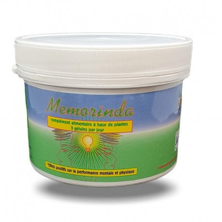 Boîte de 180 gélules de Mémorinda de la marque jade recherche