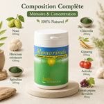 Memorinda complément mémoire et concentration Jade Recherche avec composition naturelle complète