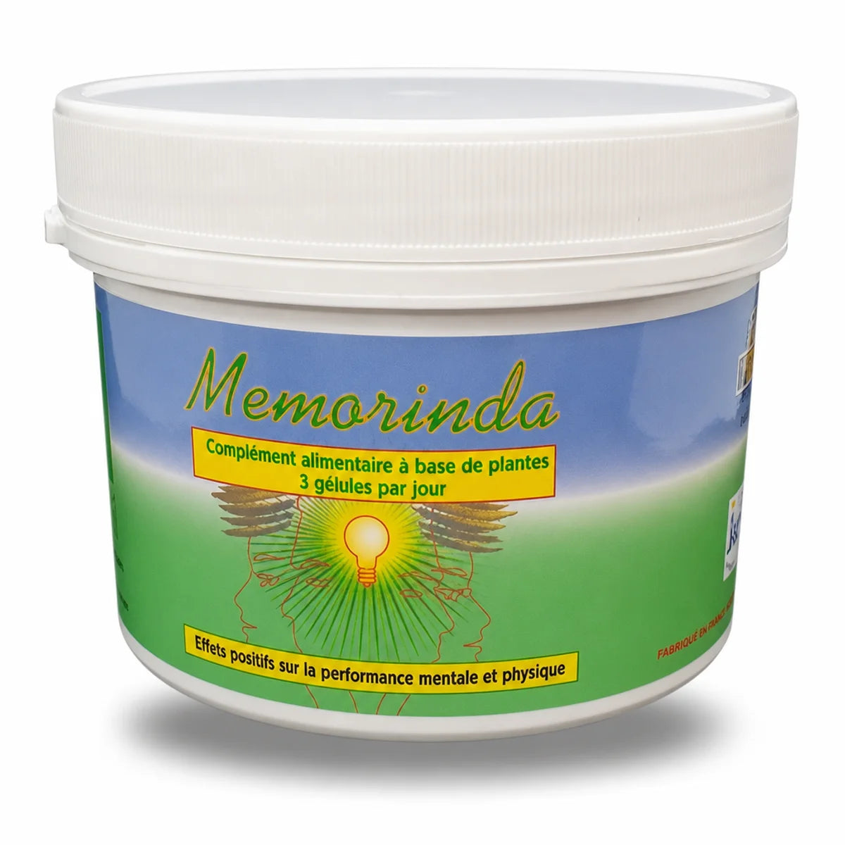 Boîte de 180 gélules de Mémorinda de la marque jade recherche