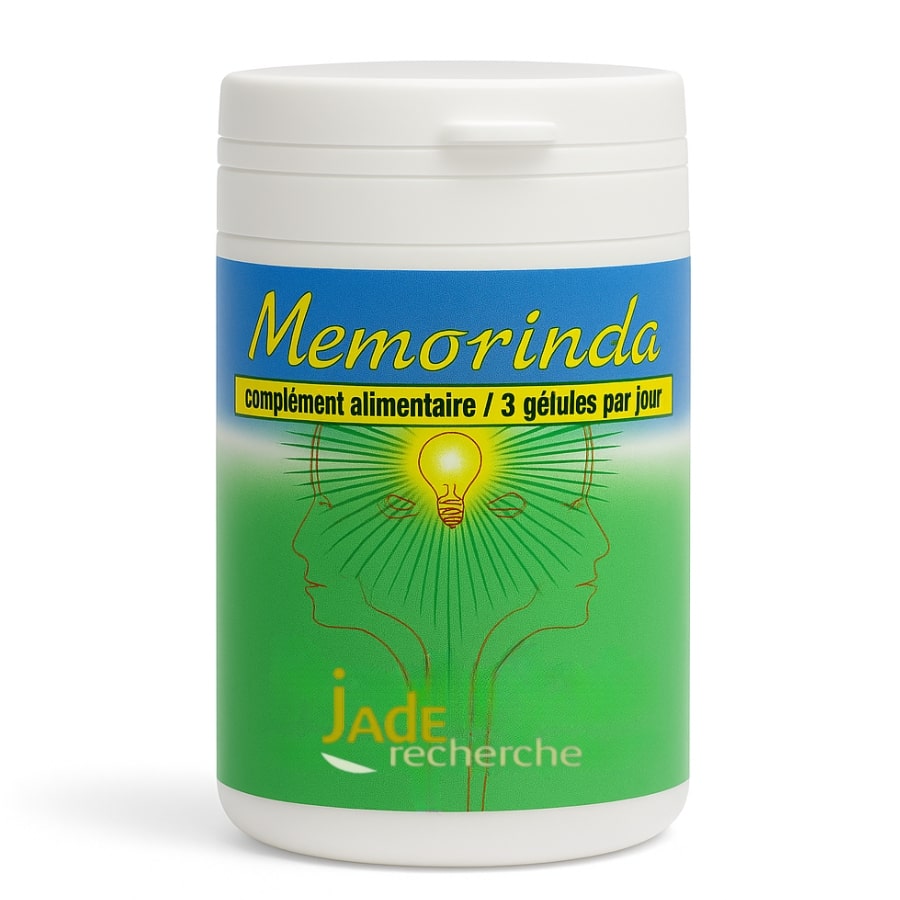 Boîte de 60 gélules de Mémorinda de la marque jade recherche