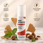 Men Booster Gel d'Érection 60ml Labophyto avec bénéfices érection puissante et circulation sanguine