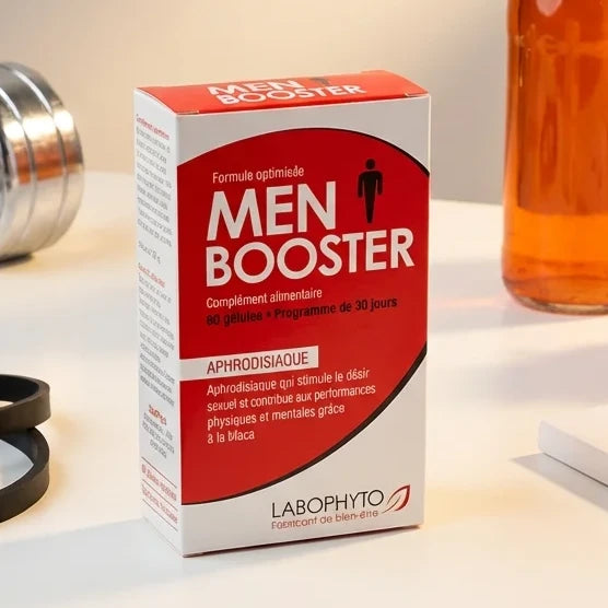 Menbooster 60 gélules Labophyto pour stimuler la libido et performance masculine