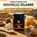 Pot de miel de Manuka IAA 10+ 250g Comptoirs et compagnies en paysage néozélandais authentique
