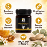 Miel de Manuka IAA 18+ 250g Comptoirs et compagnies avec bénéfices immunité et cicatrisation