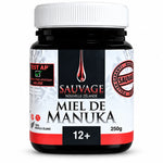 Pot de miel de Manuka Sauvage 12+ de Nouvelle-Zélande Dr. Theiss 250g