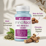 Mincifacil 30 gélules LT Labo avec ingrédients maté, noix de cola et chicorée pour minceur