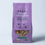 Un sachet de muesli multifruits Bio de 350g de la marque Monsieur Muesli.