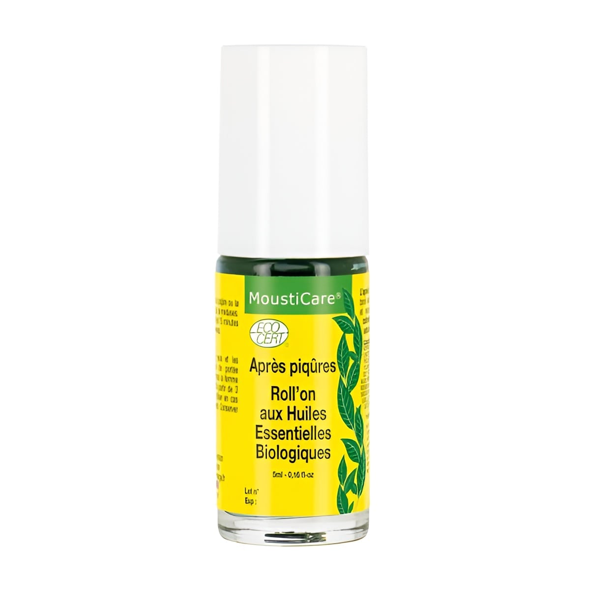 Un Roll On après piqures moustiques Bio de 5 ml de la marque MoustiCare