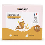 Nettoyant Sol Pimpant 15 dosettes, packaging rose, fabrication française, certifié Ecocert