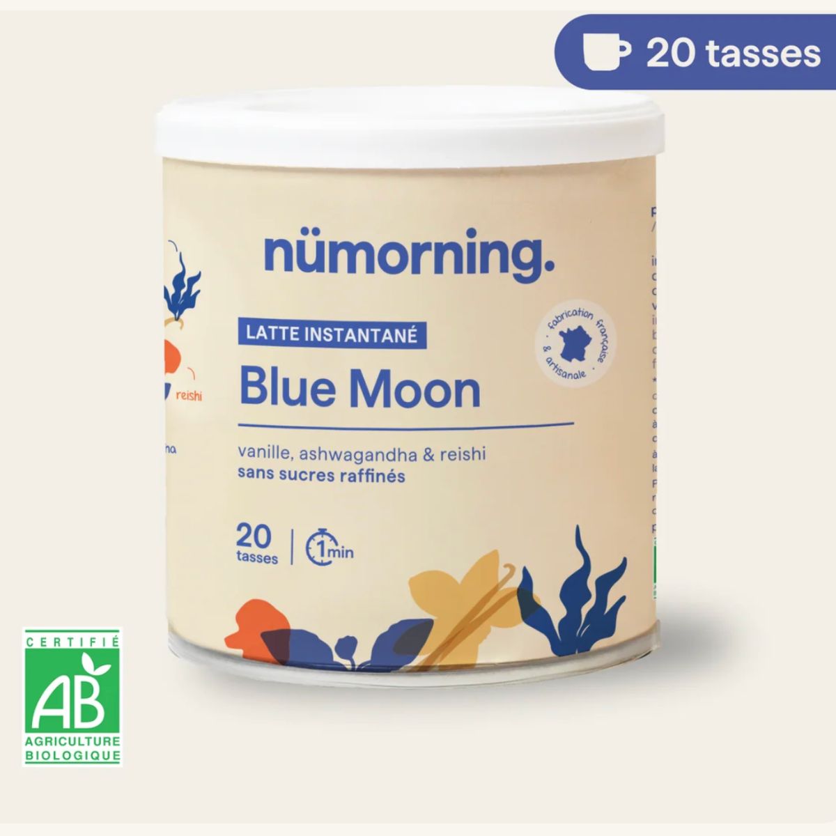 boite de numorning blue moon pour 20 tasses