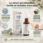 Nutriserum Probiotiques et Spiruline Aquatéal 30ml avec ingrédients actifs et bénéfices