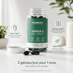 Humble+ Oméga 3 Age-Well 60 capsules avec bénéfices cœur, cerveau et vision