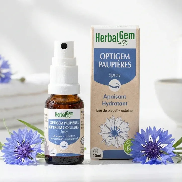 Optigem Spray Paupières Bio 10ml HerbalGem soin yeux naturel