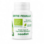 Ortie piquante feuille 100 gélules Neodiet en flacon blanc avec étiquette verte