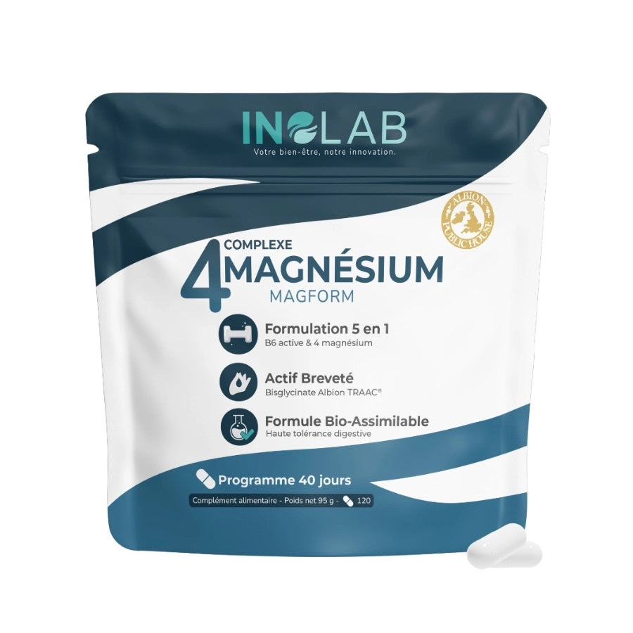 Packshot de la face avant d'un packet de MAGFORM de la marque INOLAB, sur fond blanc