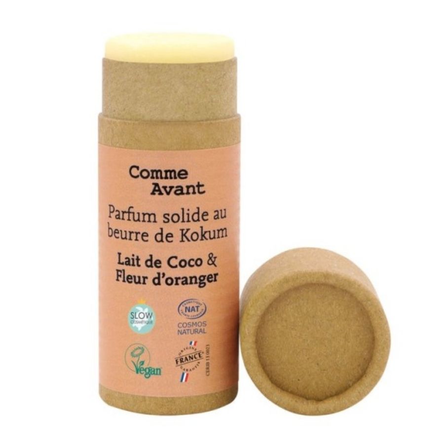 Un Parfum solide - Lait de coco & Fleur d'oranger - Comme Avant