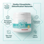 Panacéo Basic Poudre Zéolite 200g - Détoxification naturelle et élimination métaux lourds