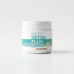 Panacéo Basic Poudre 200g détox naturel en pot turquoise, certifié PMA