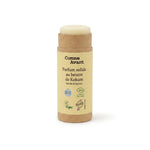 Parfum solide Comme Avant beurre de kokum vanille jasmin 20g avec emballage liège