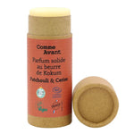Un parfum solide au beurre de kokum  senteur patchouli & cerise de 20 g de la marque Comme Avant