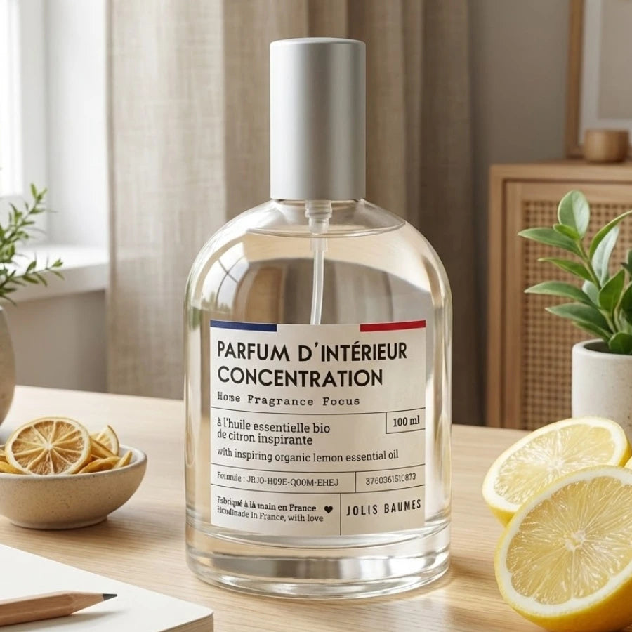 Un parfum d'intérieur concentration de 100ml de la marque jolis baume.