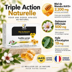 Pastilles gorge miel de Manuka IAA15+ Comptoirs et compagnies avec ingrédients naturels