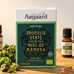 Pastilles Propolis Verte et Miel de Manuka Aagaard 24 pastilles avec ingrédients naturels