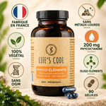 Phyco-éléments Life's Code 90 gélules - phycocyanine végétal fabriqué France sans OGM