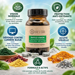 Phyco-Vision Life's Code flacon phycocyanine 200mg avec 7 actifs pour vision normale et protection anti-oxydante