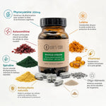 Phyco-Vision Life's Code complément 200mg phycocyanine et 7 actifs pour la vision