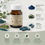 Phycocyanine spiruline chien chat 60 gélules Life's Code avec ingrédients et bénéfices