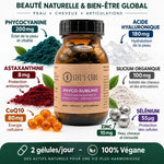 Phyco-Sublime complément anti-âge phycocyanine et 8 actifs naturels en gélules véganes