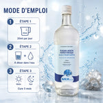 Plasma marin hypertonique MERalia 1L avec mode d'emploi: 20ml par jour à diluer dans l'eau