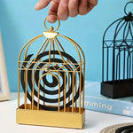 Un Porte encens en métal doré pour Spirales et Bobines