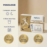 Magnésium Marin Hyposodé AlgoSource 20 ampoules avec posologie et bénéfices fatigue et confort musculaire