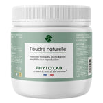 Poudre noire naturelle anti-puces tiques Phytolab 350g avec chien et chat
